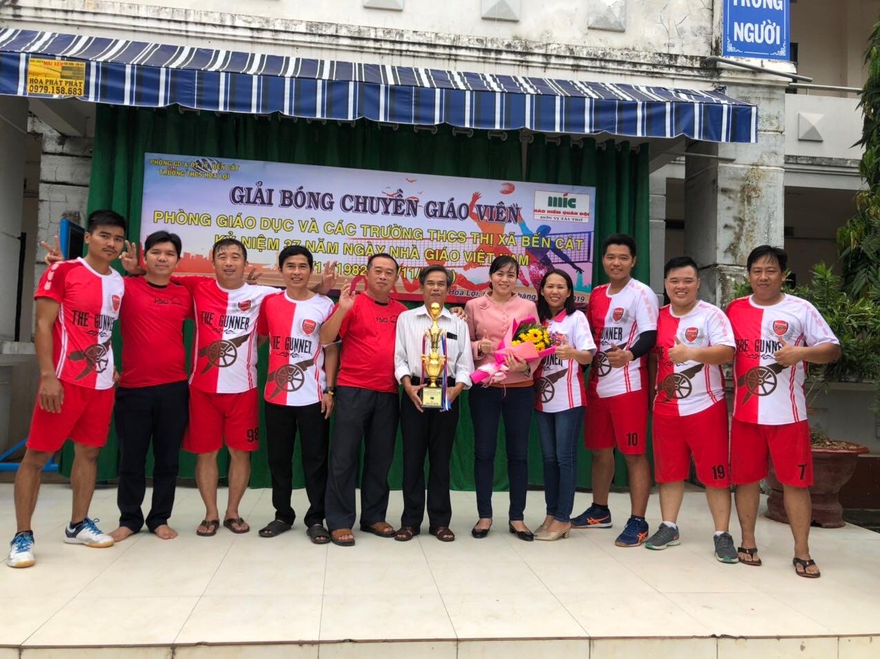 Bóng chuyền giáo viên chào mừng ngày nhà giáo Việt Nam 20/11/2019